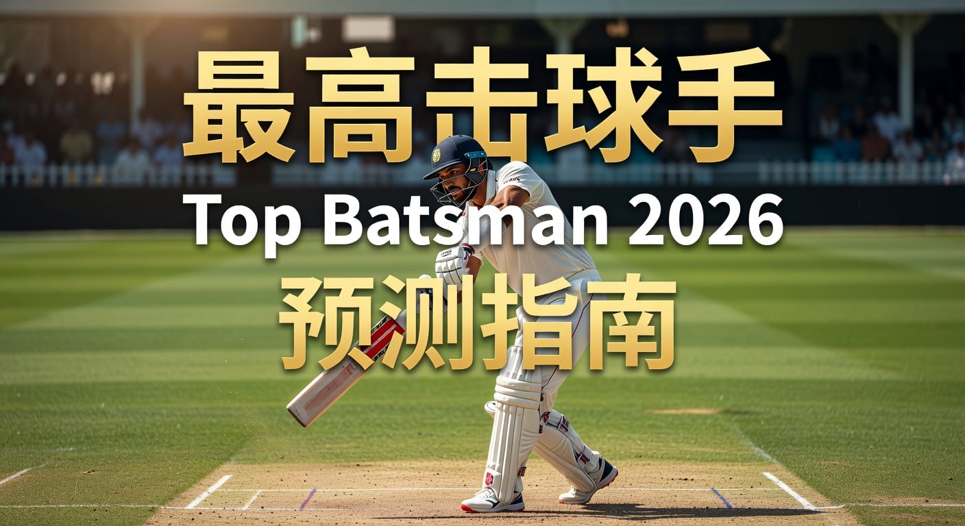 2026年世界杯投注：最高击球手 Top Batsman 制胜之道深度解析