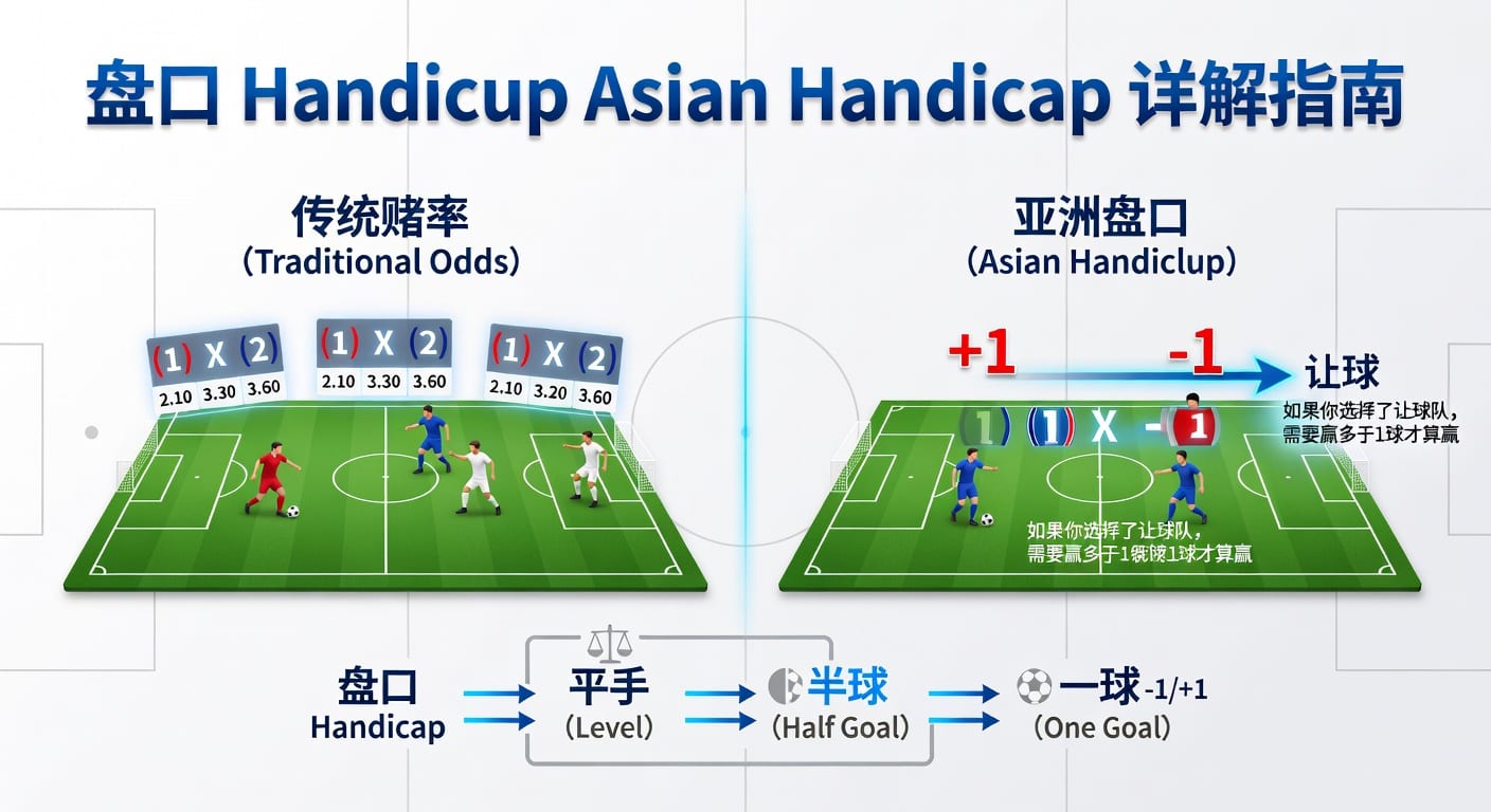亚洲盘 Asian Handicap 深度解析：2026年世界杯投注新维度