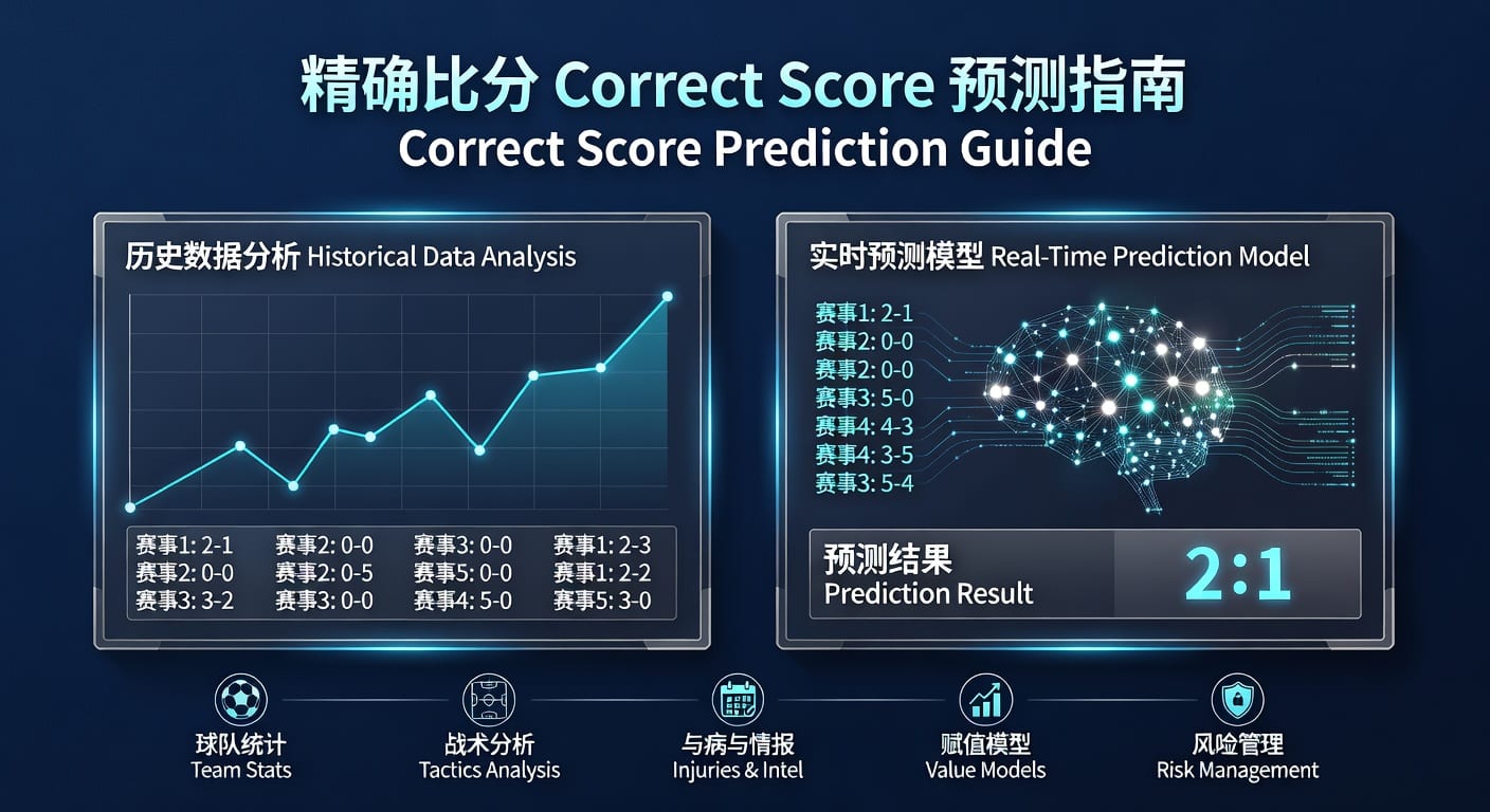 精确比分 correct score：2026年世界杯投注预测要点